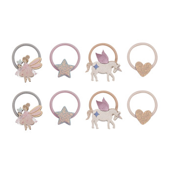 Set 8 elastici dreamy fairy mini hair ties Mimi & Lula