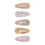 Set 5 mollette dreamwish scalloped mini hair clips Mimi & Lula