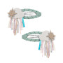 Set 2 mollette rainy cloud hair clips Mimi & Lula