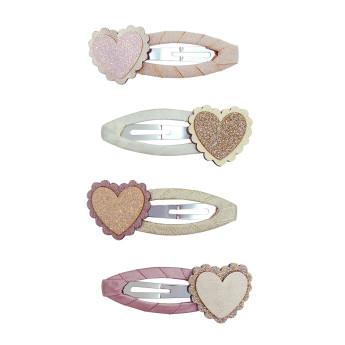 Set 4 mollette scallopped hair clip Mimi & Lula