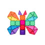 Set 56  tessere magnetiche Bright 100% Plastica ABS Atossica Connetix