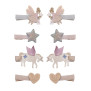 Set 8 mollette mini clips dreamy fairy Mimi & Lula