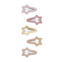 Set 5 mollette star cut Mimi & Lula