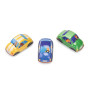 Macchinina a frizione in latta blu Moulin Roty