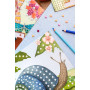 Cofanetto mosaico e strass adesivi les rosalies Moulin Roty
