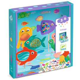 Collage l'acquario felice Djeco