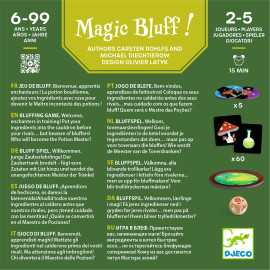 Gioco a dadi Magic bluff Djeco