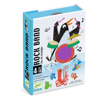 Gioco di carte Rock band Djeco