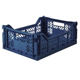Cesta pieghevole midi navy