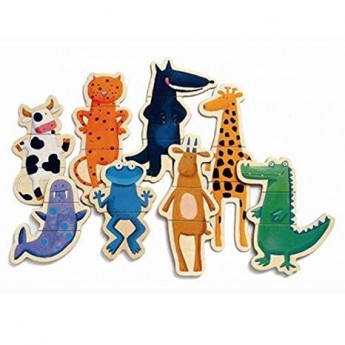 Crazy animals djeco