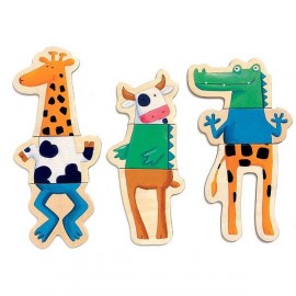 Crazy animals djeco