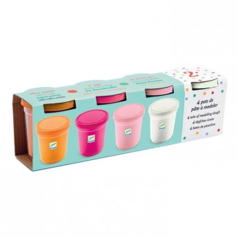 Set 4 barattoli pasta modellabile sweet