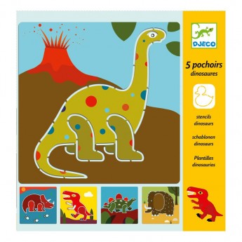 Stencil dinosauro djeco