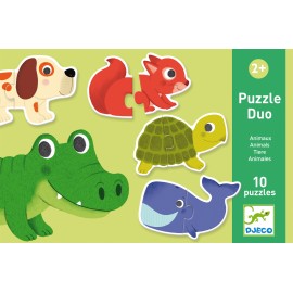 Puzzle duo animali djeco
