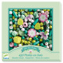Perle in legno fiori 450 pz djeco