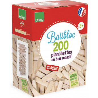 200 tavole in legno vilac naturali