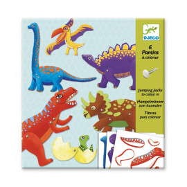 Kit dinosauri jumping jacks djeco