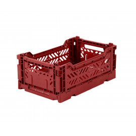 Cesta piegevole mini tile red aykasa