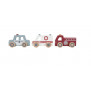 Set 3 macchine grandi in legno little Dutch