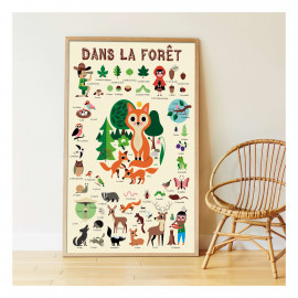 Poster Stickers  foresta Poppik