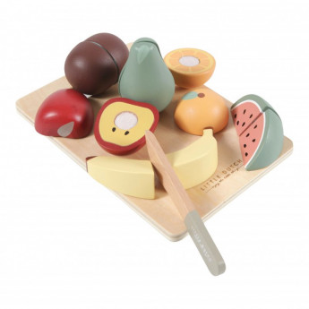 Frutta di legno da tagliare Little Dutch