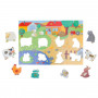 Puzzle tattile gigante tactiloferme djeco