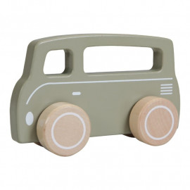 Van in legno verde oliva Little Dutch