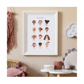 Poster delle emozioni mushie