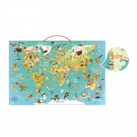 Planisfero magnetico puzzle vilac