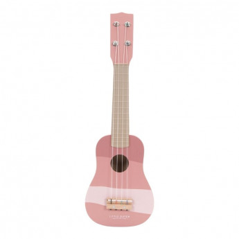 Chitarra in legno rosa Little Dutch