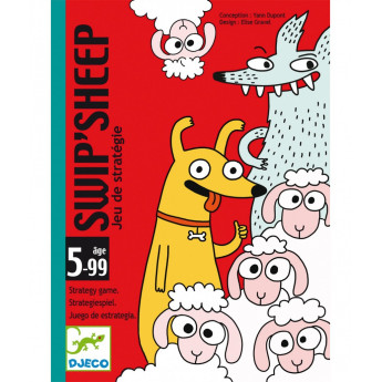 Gioco di carte djeco swip'sheep