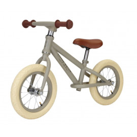 Bicicletta balance bike little dutch verde oliva 