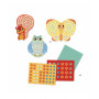 Mosaico animali con stickers mousse