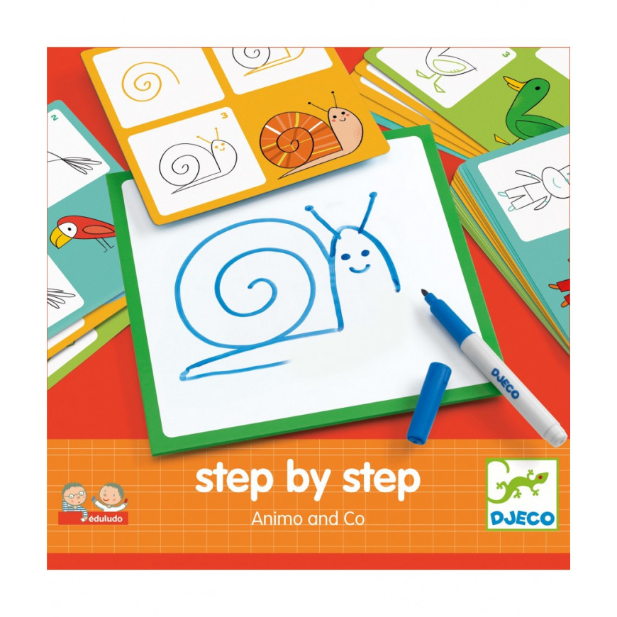 Imparare a disegnare step by step animali - Poppy Kidshop di Cappellotto  Elisa
