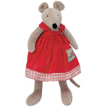 Peluche topo Nini la grande famille Moulin Roty