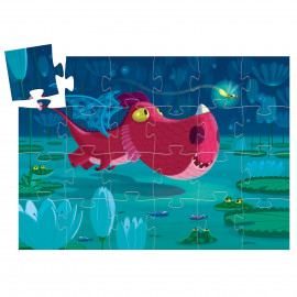 Puzzle Edmond the dragon 24 pz Djeco