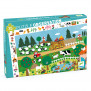 Puzzle di osservazione fattoria 35 pz