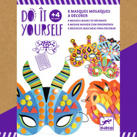 Crea le tue maschere jungle animals Djeco