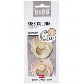 Pack 2 ciucci bibs 6-18mesi blush/vanilla