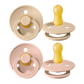 Pack 2 ciucci bibs 6-18mesi blush/vanilla