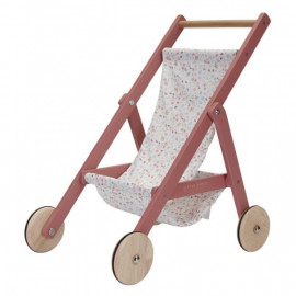 Passeggino in legno per bambole Little Dutch