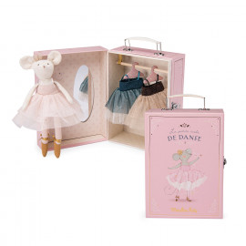Valigetta topina ballerina con tre tutù La petite école de danse Moulin Roty