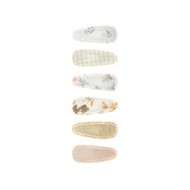 Set 6 mollette mini floral Mabel Mimi & Lula