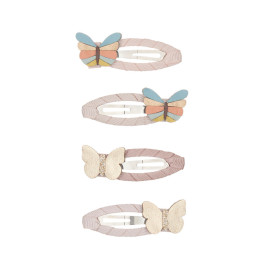 Set 4 mollette butterflies Mimi & Lula
