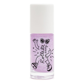 Rollette glitter per il corpo viola ciliegia