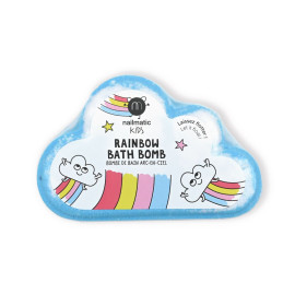 Bomba da bagno nuvola arcobaleno Nailmatic