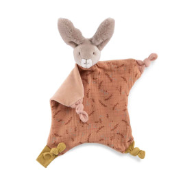 Doudou coniglio argilla trois petits lapins Moulin Roty