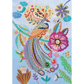 Puzzle  Sparkling Birds 50 pz Djeco