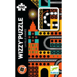 Puzzle magico The lively city 100 pz Djeco