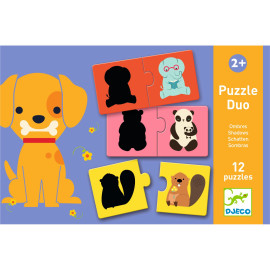 Puzzle duo le ombre Djeco